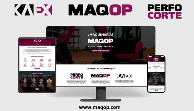 Foto de Grupo Maqop renueva su imagen digital