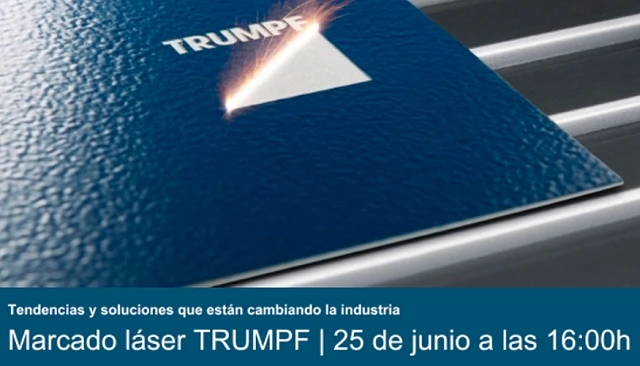 Foto de Trumpf organiza un seminario web sobre marcado l�ser orientado a la fabricaci�n inteligente