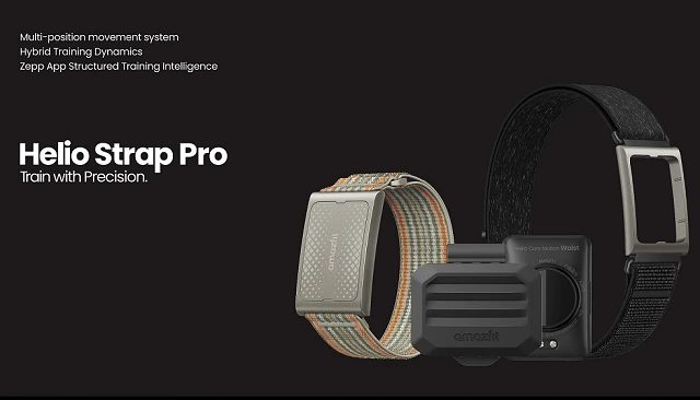 Foto de Amazfit eleva el seguimiento del entrenamiento híbrido con la Helio Strap Pro