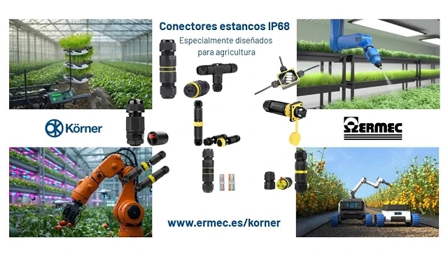 Foto de ERMEC impulsa la digitalizaci�n del sector agr�cola con los conectores K�rner
