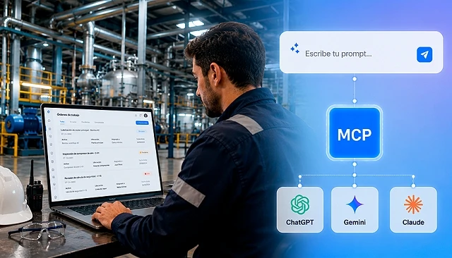 Foto de IA en mantenimiento: de información aislada a la operación conectada con cualquier inteligencia artificial