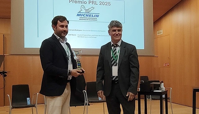 Foto de El Centro Logístico de Michelin en Illescas recibe el V Premio PRL del Sector del Caucho