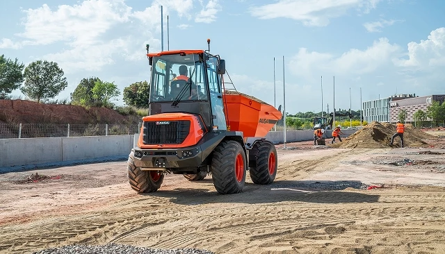 Foto de Ausa lanza el nuevo dumper DR902AHG equipado con un sistema de seguridad asistido por IA