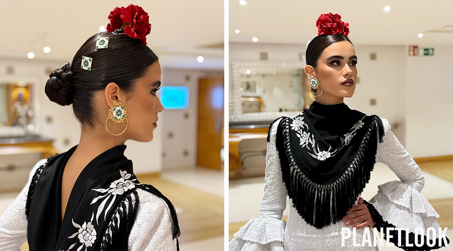 Foto de Sevilla, peinada: Reinterpretaci�n del recogido flamenco por Encarna Moreno