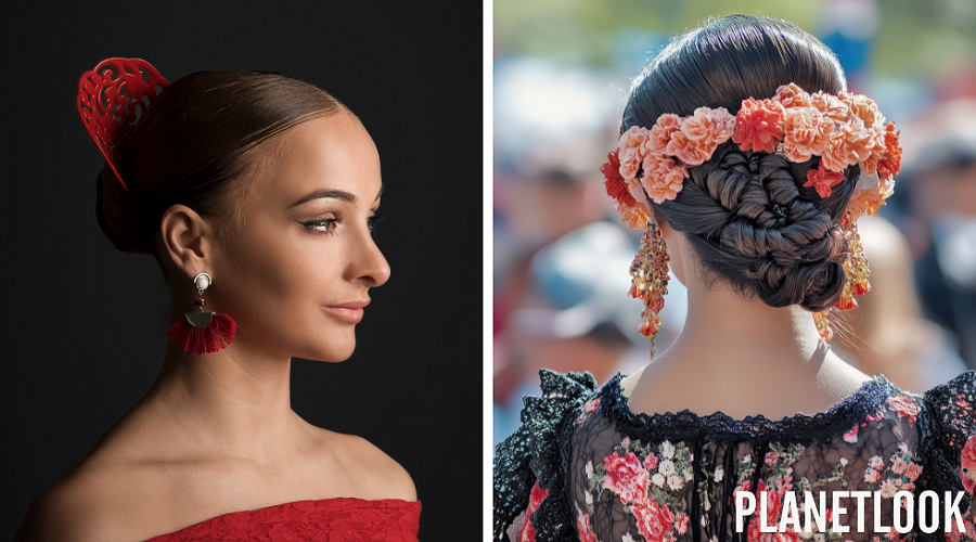 Foto de Los dos peinados que m�s veremos en la feria de abril 2026