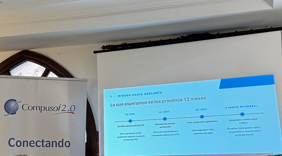 Foto de Compusof advierte de un cambio estructural en el mercado TI y pide anticipar las compras hasta un a�o
