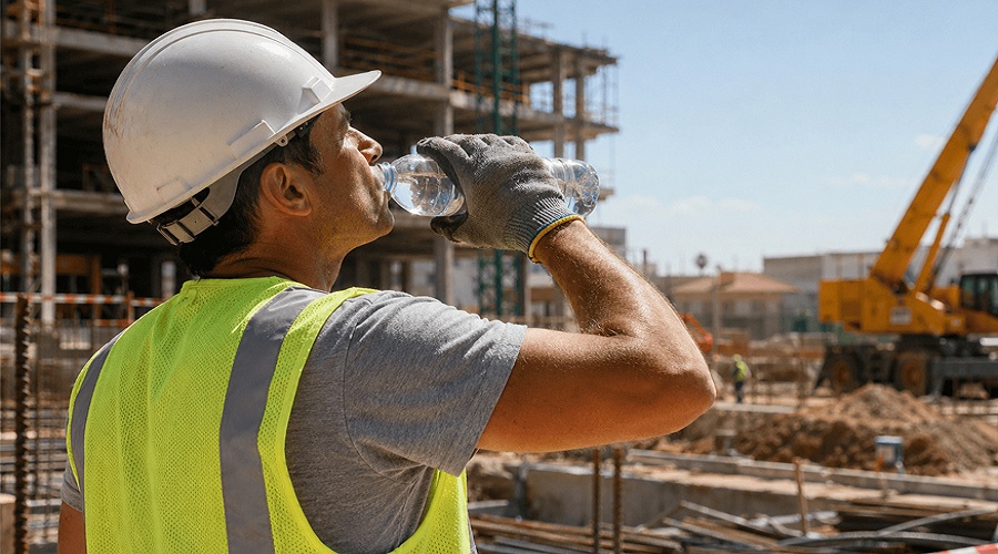 Foto de El calor extremo pone en riesgo a los trabajadores al aire libre: los accidentes laborales aumentan un 17% durante las olas de calor