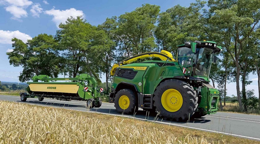 Foto de El cabezal de corte Krone XDisc 710 podr� montarse en picadoras John Deere y New Holland