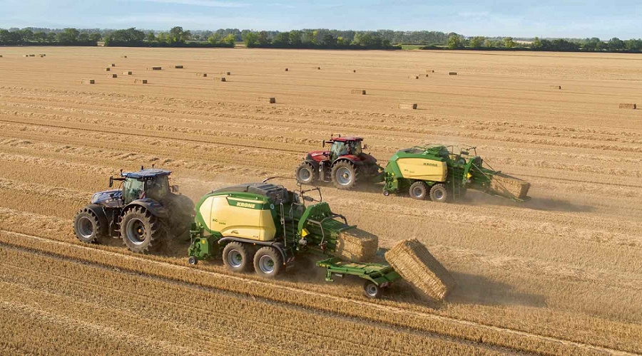 Foto de Las empacadoras gigantes Krone Big Pack alcanzan la sexta generaci�n