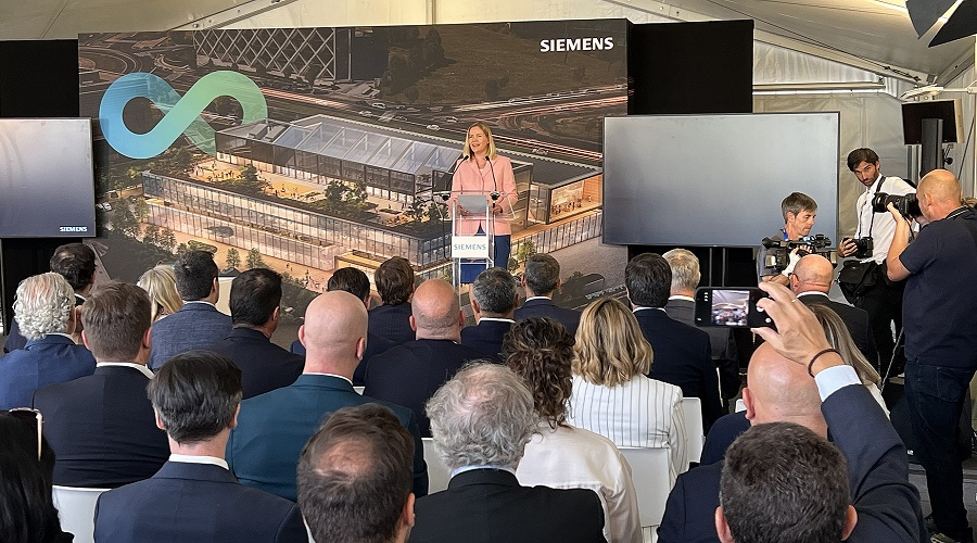 Foto de Siemens inicia en Madrid la construcci�n de su nueva sede corporativa en Espa�a