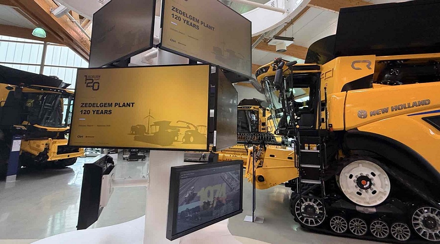 Foto de Zedelgem, el coraz�n tecnol�gico de la recolecci�n de New Holland, cumple 120 a�os