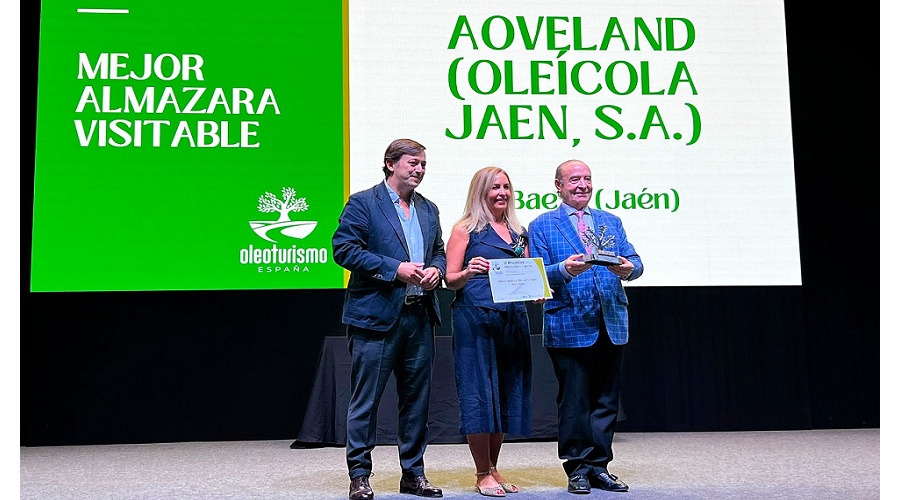 Foto de AOVEland, reconocida como Mejor Almazara Visitable en los II Premios Oleoturismo Espa�a