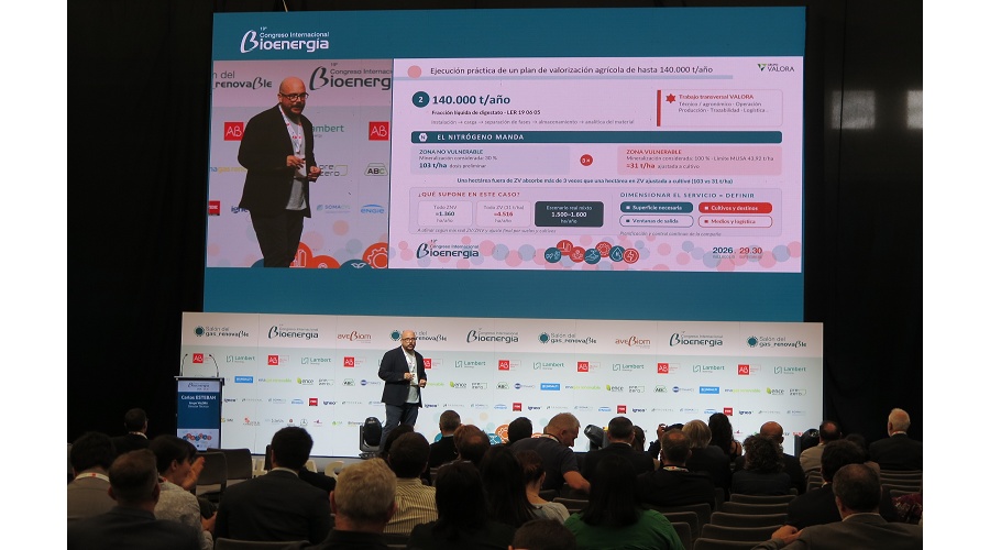 Foto de Grupo Valora destaca el papel de la valorizaci�n agr�cola en el Congreso Internacional de Bioenerg�a