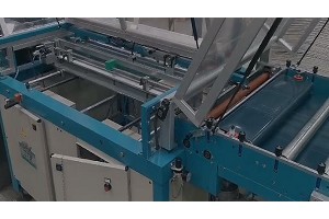 Máquina forradora dobladora tapa dura