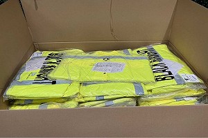 Caballero negro Chaqueta y chaleco Otra ropa de trabajo (61x)