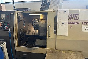 HARDINGE CONQUEST T42 torno CNC de 3 ejes