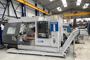 MORI SEIKI MT1500SZ torno CNC multifunci�n de 5 ejes con doble husillo y cabeza de fresado indexable