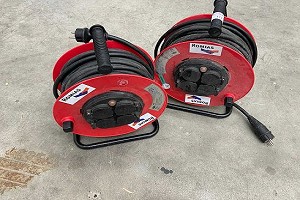 Carrete de cable de extensión Kelfort (2x)