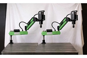 FREUTEK LON0011/D 2x m�quina el�ctrica de roscados DIN M6-24 (cabeza universal)