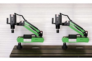 FREUTEK LON0004/D 2x m�quina el�ctrica de roscado 30U - DIN M6-M30