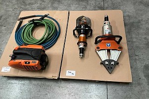 Herramientas hidráulicas del kit Holmatro Komplete