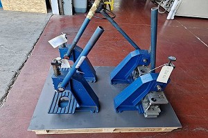 AYUTOR Lote de prensas manuales de 4 troqueles