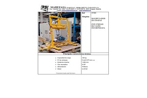 Manipulador de chapas