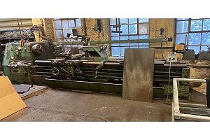 SCULFORT - MAXICAP 380 - 3000 R - Torno paralelo convencional de banco largo de alta resistencia con bisel y visualizaci�n digital