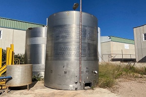 Depósito 35.000l acero inoxidable ocasión