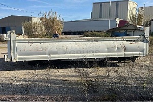 carrocer�a caja con volquete usada