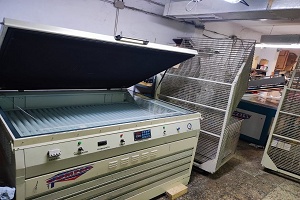 Insoladora compacto serigrafia gran formato