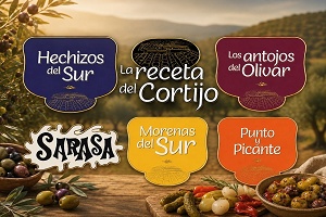 Marca comercial aceitunas sarasa
