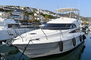 Lancha (vedette con fly) de 12,80 m de eslora