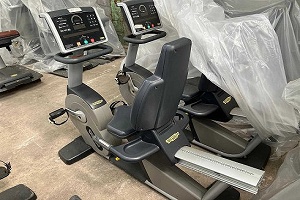 TECHNOGYM - Excite Recline 700 SP - Plata - Bicicleta reclinada