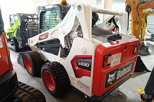 Minicargadora de ruedas de alto caudal