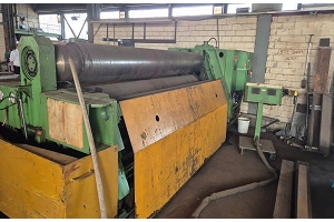 4 roll plate bender HAEUSLER - VRM-HY MACH-ID 9799 Make: HAEUSLER Type: VRM-HY Year: 1988