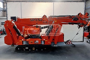 Minigr�a Jekko SPX527CDH usada en venta                                Jekko SPX527CDH usada, minigr�a hidr�ulica de 2,7 Tn/m