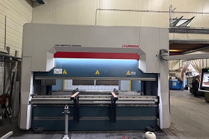 Press brake DURMA - AD-SERVO 30220 MACH-ID 9836 Make: DURMA Type: AD-SERVO 30220 Control: Delem DA69