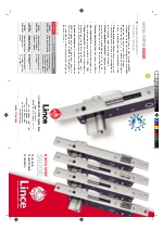 Cerradura embutir puerta metlica 5920E