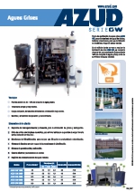 Plantas para reutilizacin de aguas grises AZUD serie GW