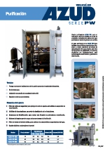 Plantas purificadoras AZUD serie PW