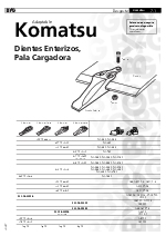 Dientes Enterizos, Pala Cargadora