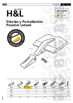 Dientes y Portadientes Pasador Lateral