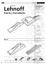 Diente y Portadiente Lehnoff