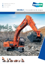 Grandes excavadoras de orugas, DX380LC