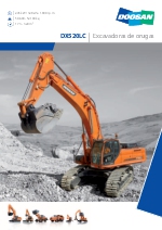 Grandes excavadoras de orugas, DX520LC