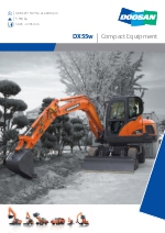 Miniexcavadoras DX55w