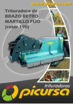 Trituradora de Brazo Retro Martillo Fijo - ROTOR 190