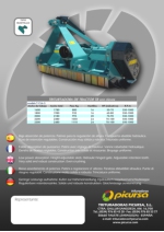 Trituradora de Tractor TB con Clavos