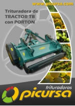 Trituradora de Tractor TB con Portn
